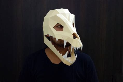 Download Free DIY Swooping evil Mask - 3d Papercraft Files